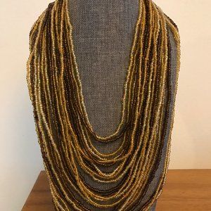 Louis Dell'Olio Multi Strand Beaded Necklace